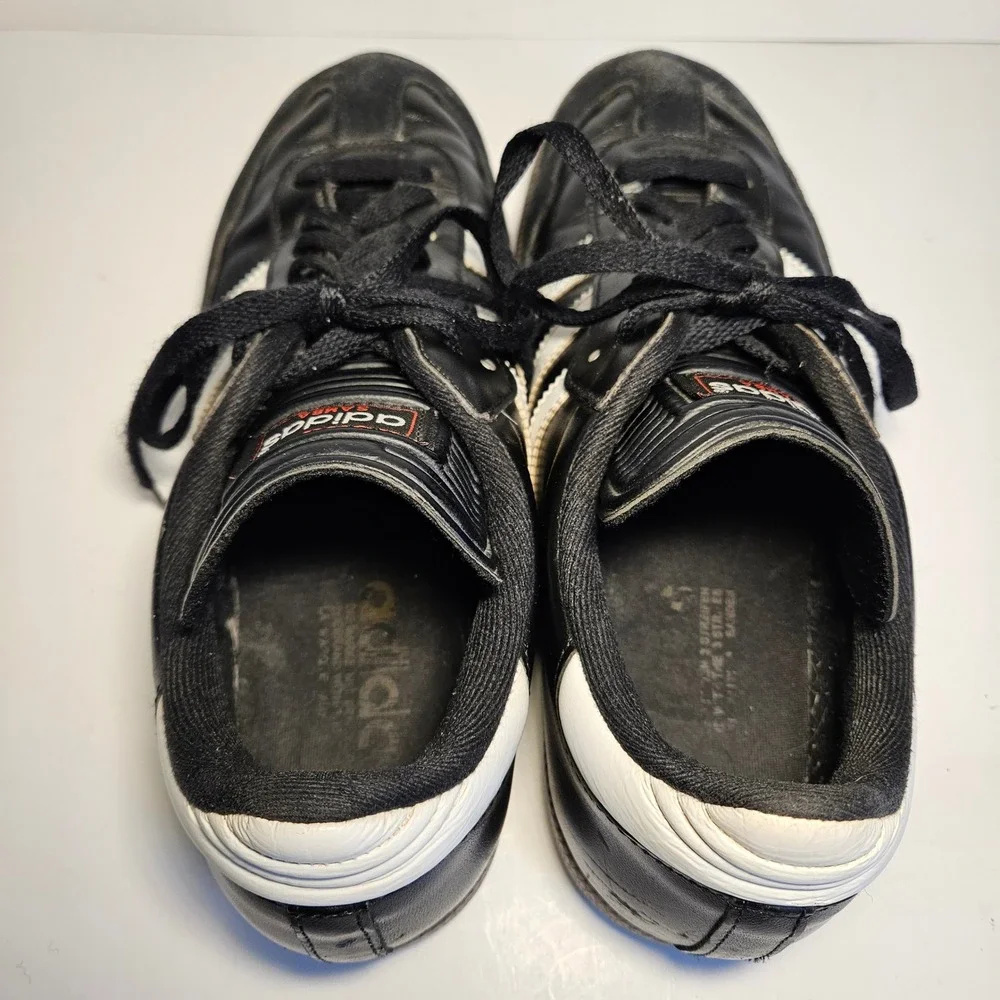 Adidas Samba Classic Mens Black White Gum Sole Soccer Shoes 034563 Size 10